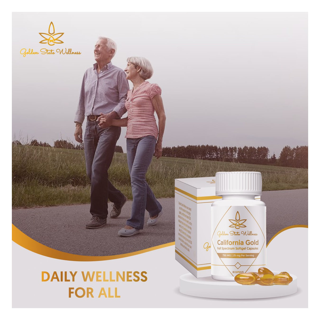 California Gold Softgel Capsules